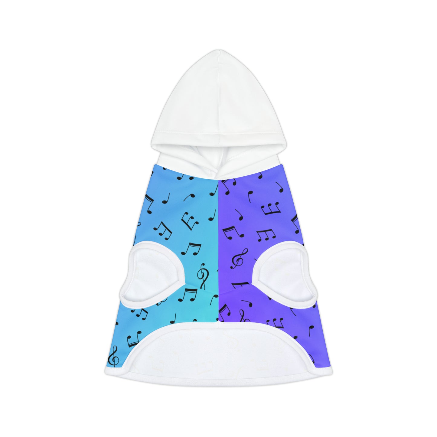 MUSIC NOTES PET HOODIE