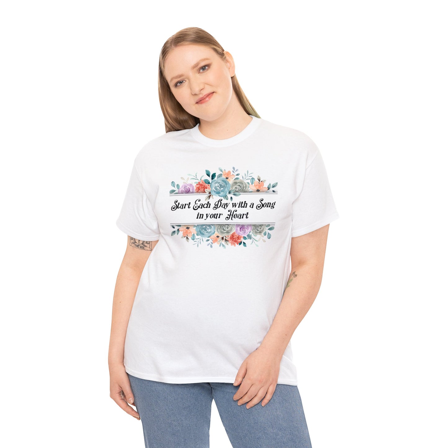 START EACH DAY WITH A SONG TEE SHIRT