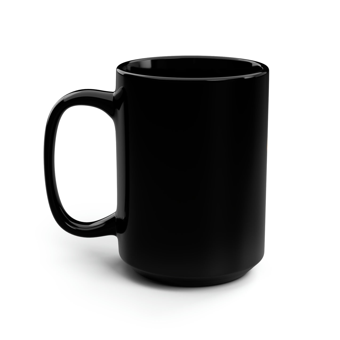 COUNTRY MUSIC BLACK MUG, 15oz