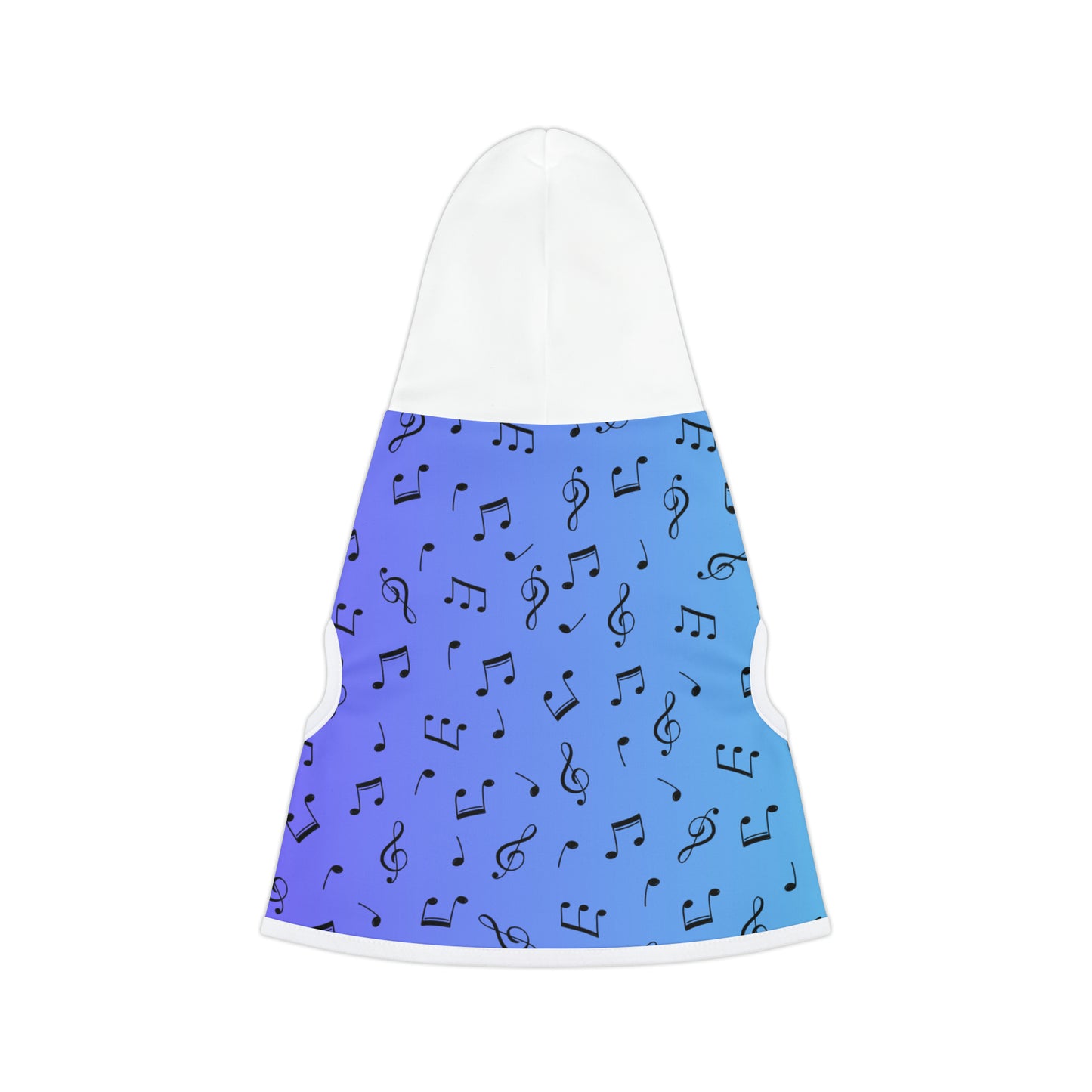 MUSIC NOTES PET HOODIE