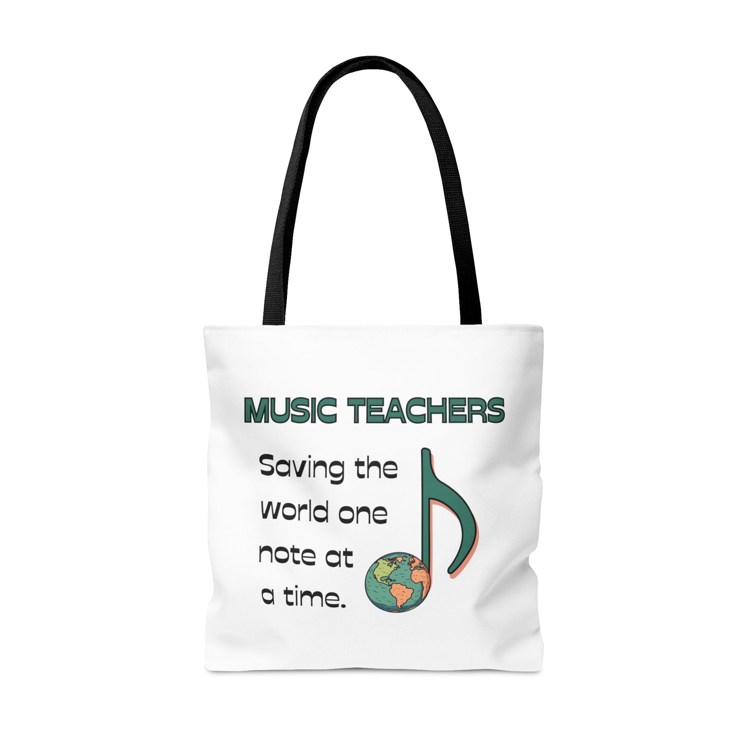 MUSIC TEACHERS SAVE THE WORLD TOTE BAG