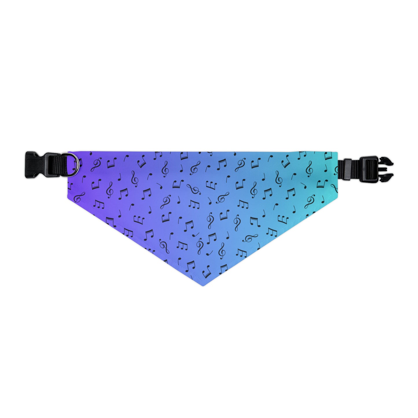 MUSIC NOTES PET BANDANA COLLAR