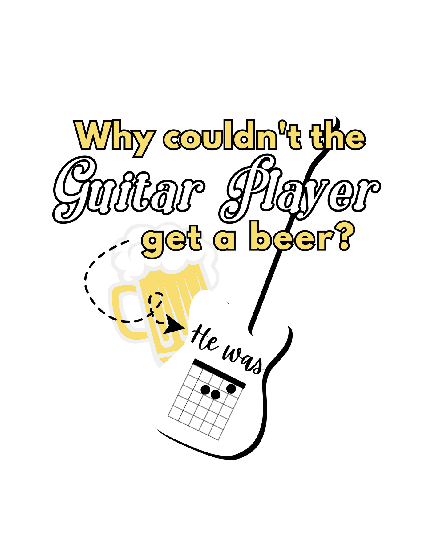 GUITAR PLAYERS' JOKE